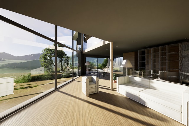 Moderna villa unifamiliare ad alta efficienza energetica con giardino privato, veranda coperta e living a doppia altezza - Rovio