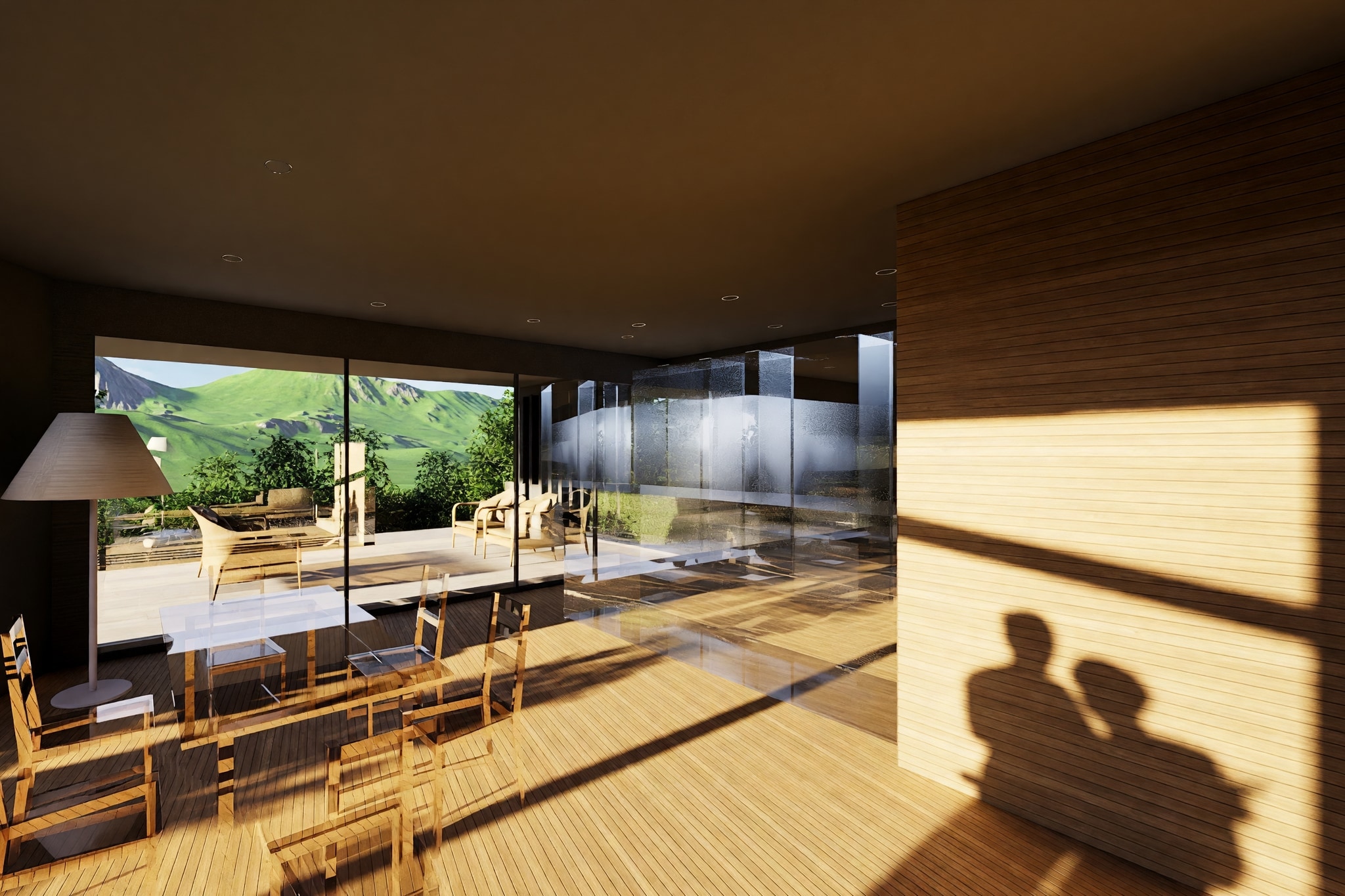 Moderna villa unifamiliare ad alta efficienza energetica con giardino privato, veranda coperta e living a doppia altezza - Rovio - foto 6