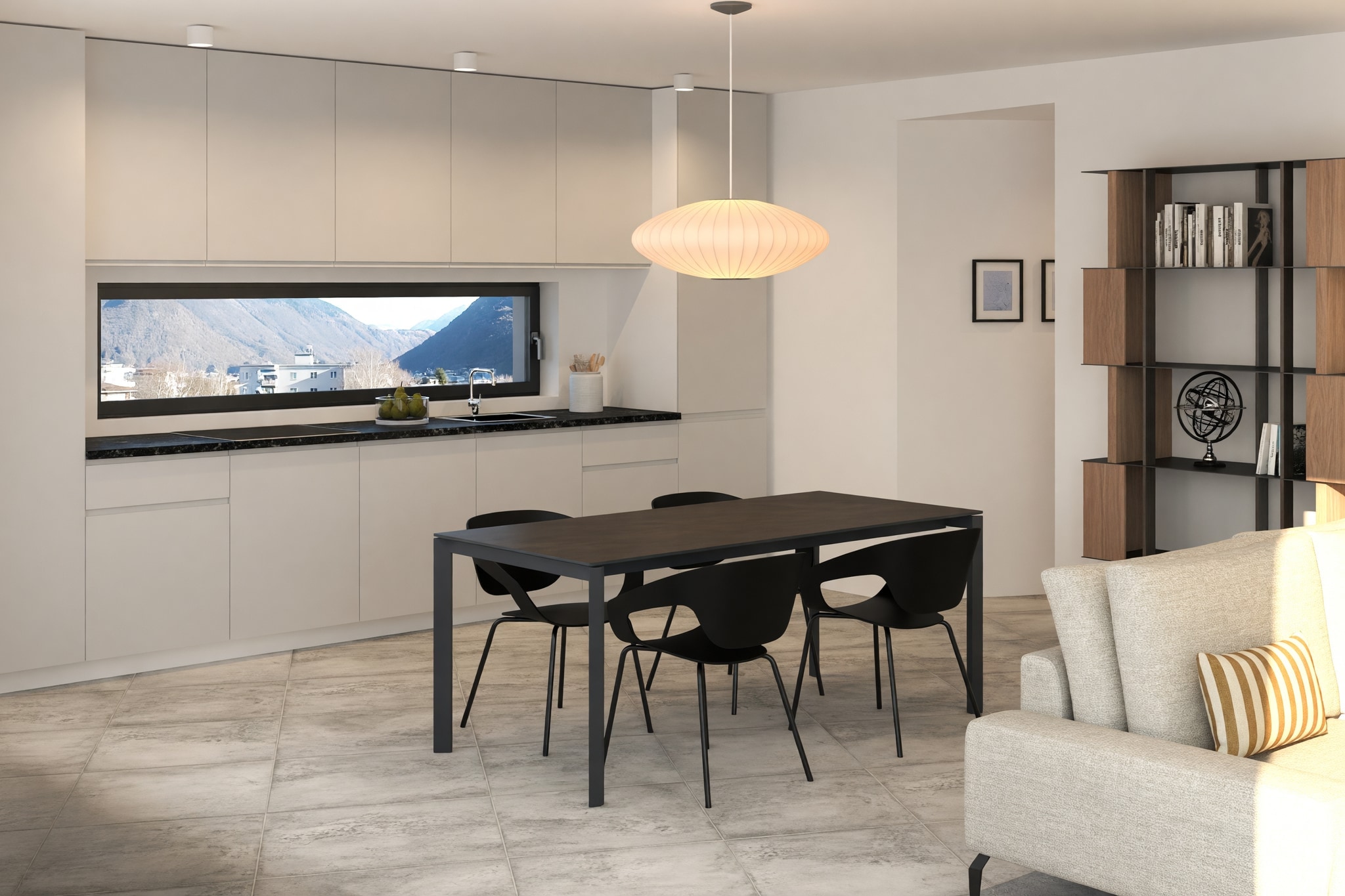 Nuovo e luminoso appartamento 3,5 locali con grande terrazza abitabile e vista aperta - Bellinzona - foto 4