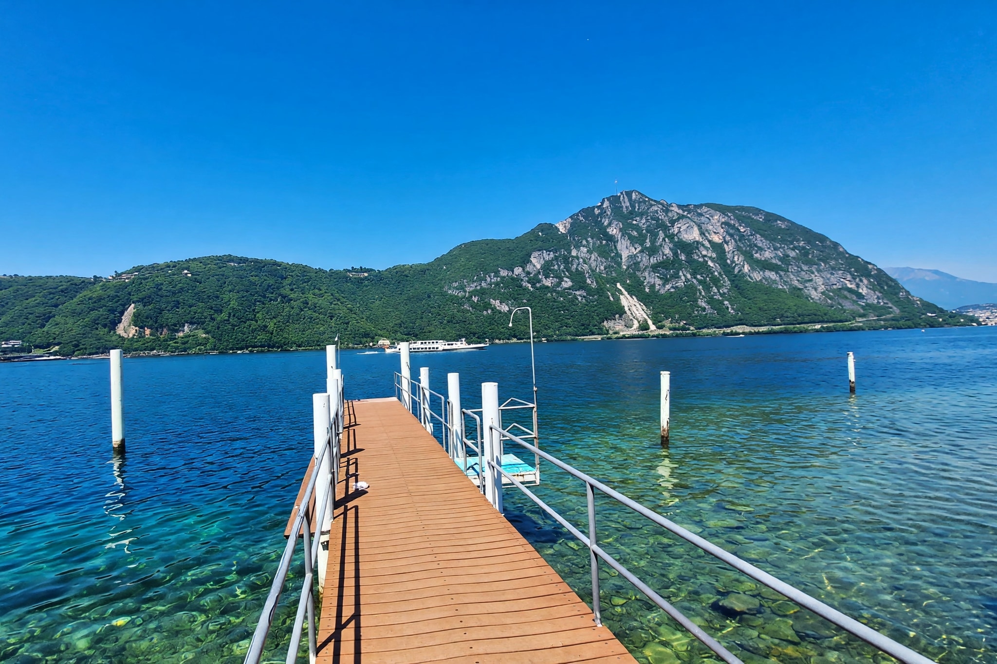 Bellissimo appartamento 2,5 locali con terrazza coperta vista lago in esclusivo residence di vacanza direttamente sul lago - Bissone - foto 21