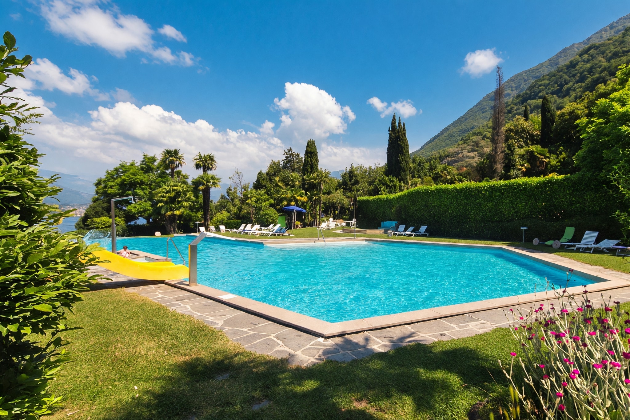 Bellissimo appartamento 2,5 locali con terrazza coperta vista lago in esclusivo residence di vacanza direttamente sul lago - Bissone - foto 17