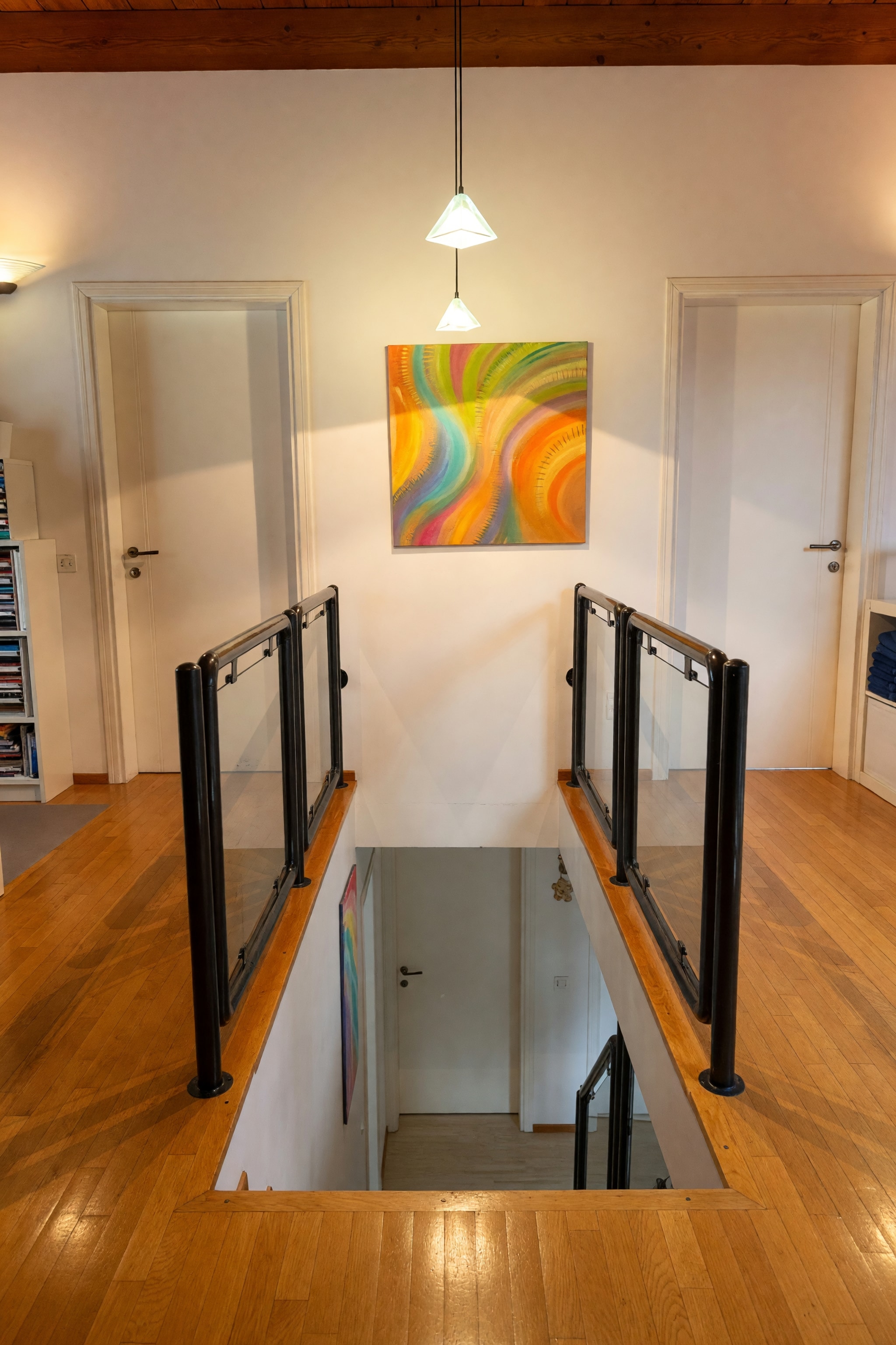 Bellissimo duplex 5,5 locali con terrazza panoramica, camino e ampi spazi abitativi per ogni esigenza. - Comano - foto 12