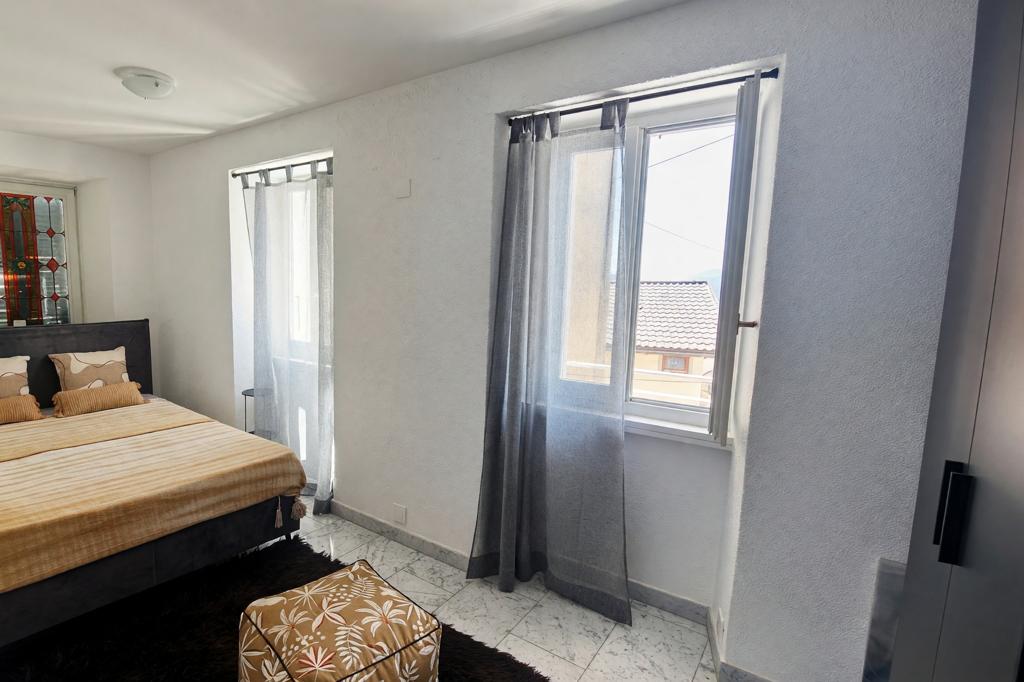Grazioso appartamento 2,5 locali parzialmente ristrutturato nel nucleo di Aldesago con balcone e scorcio sul lago - Aldesago - foto 14