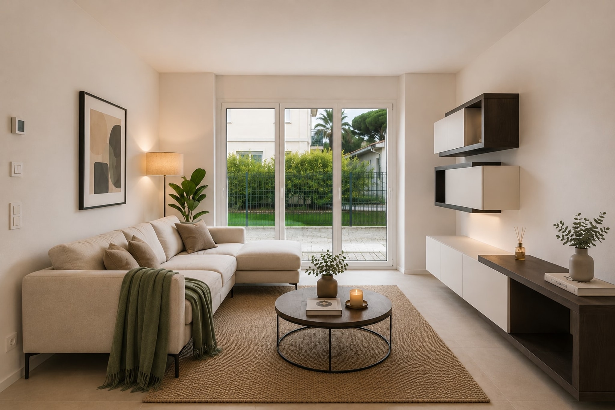 Nuovissimo appartamento 3,5 locali al piano terra con ampio giardino privato e suite padronale - Balerna