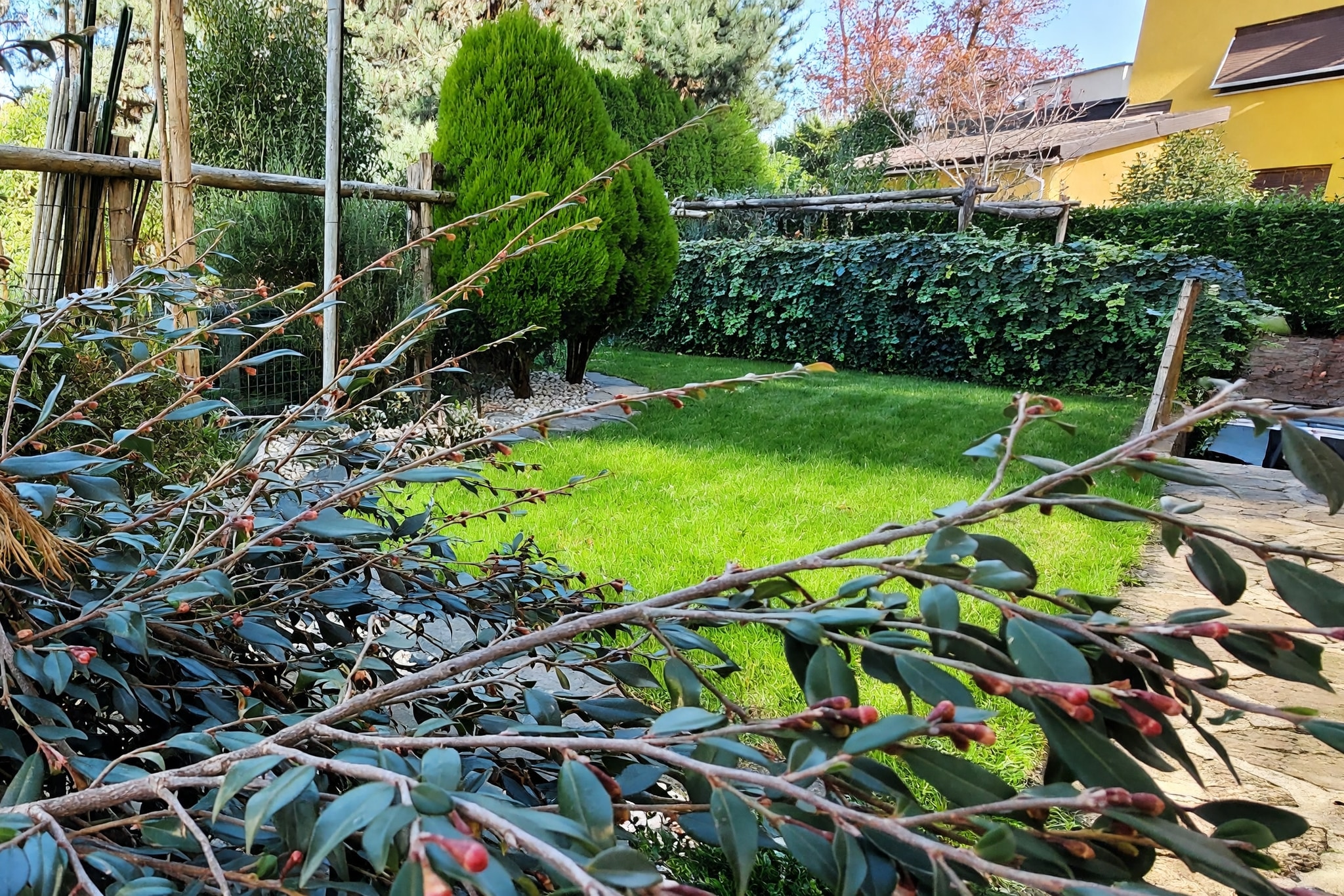 Spazioso appartamento 5,5 locali ristrutturato con giardino privato in stile mediterraneo, tre balconi e ambienti molto luminosi - Comano - foto 14