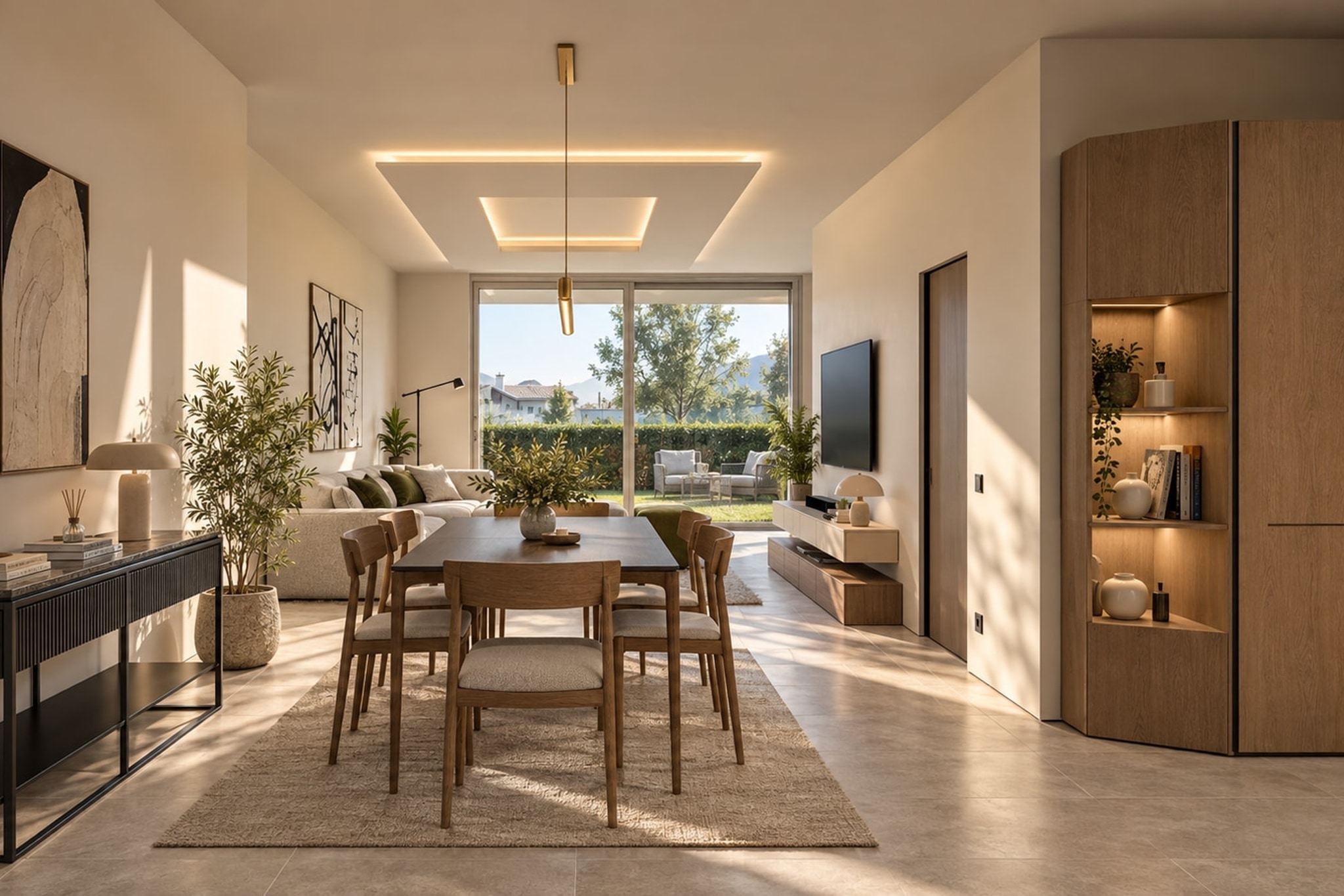 Nuova casa contigua 4,5 locali con grande giardino privato, terrazzo e piscina condominiale a Caslano - Caslano - foto 5