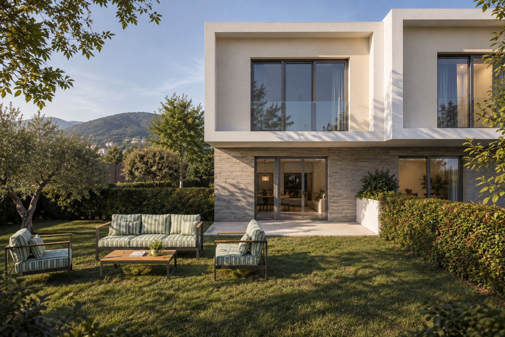 Nuova casa contigua 4,5 locali con grande giardino privato, terrazzo e piscina condominiale a Caslano - Caslano - foto 3