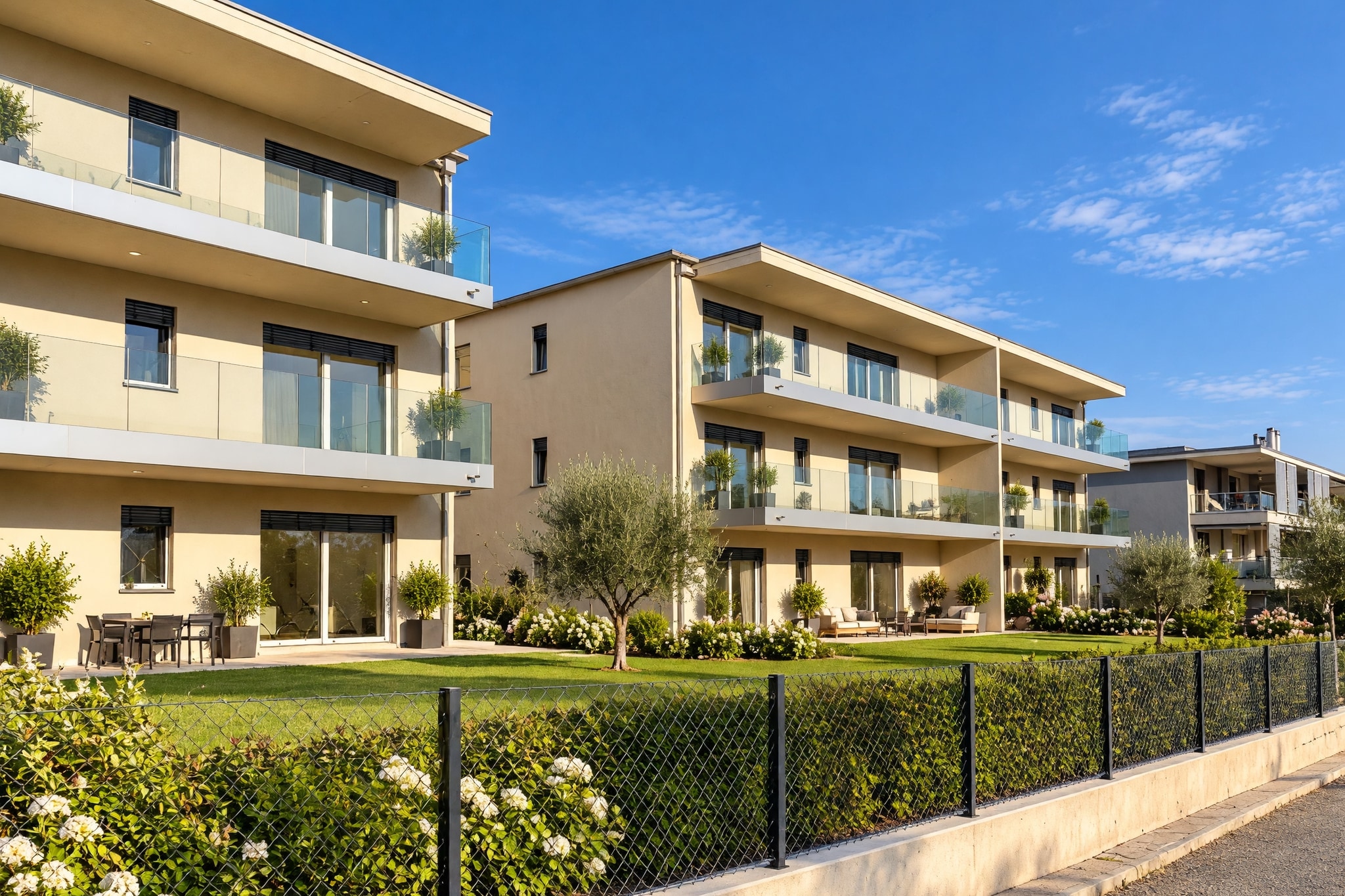 Luminoso appartamento 2,5 locali con terrazza coperta, cucina open space e finiture moderne in contesto residenziale a Stabio - Stabio